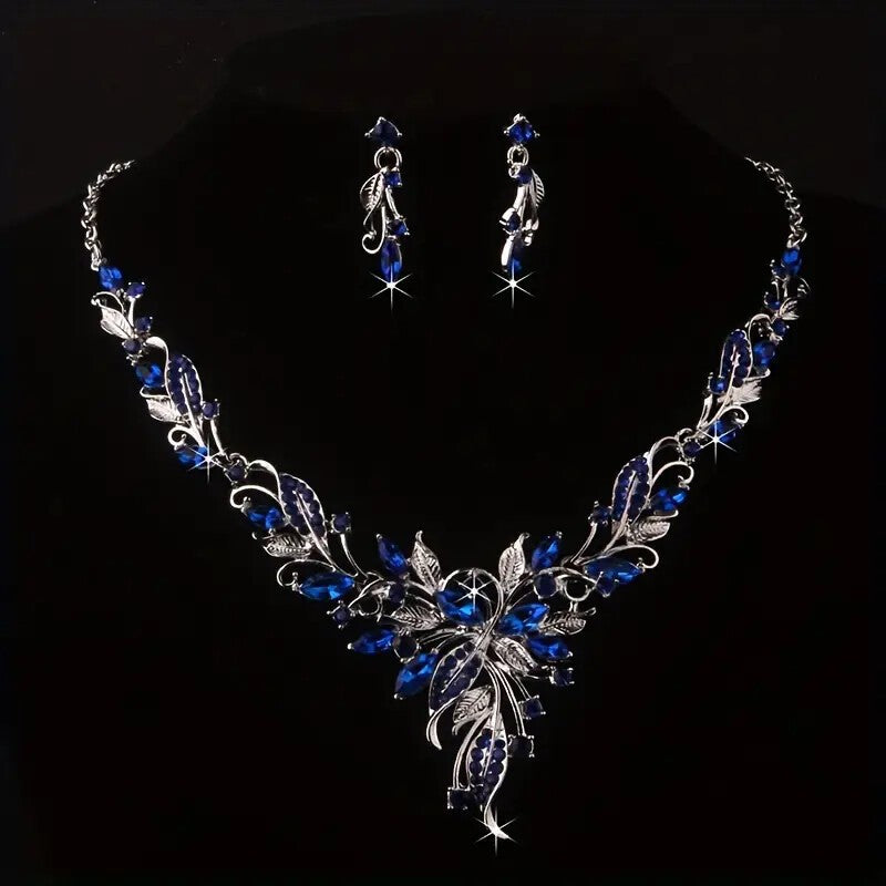 Unique Classic Stylish Cool Diamond Alloy Jewelry Set