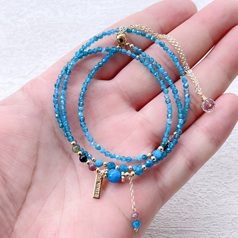Bag Gold Hand String Burning Multi Bracelet