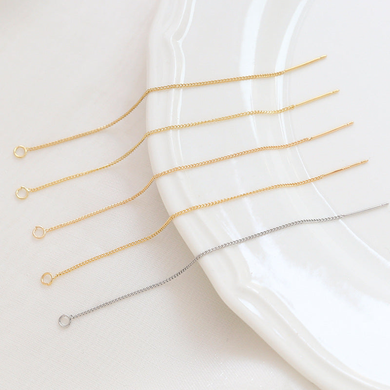 Piercing Copper Plated Real Gold Color Ear Line