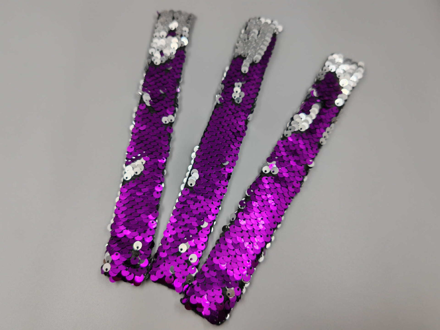 Children's Sequined Mermaid Pop Wrist Strap Holiday Rings