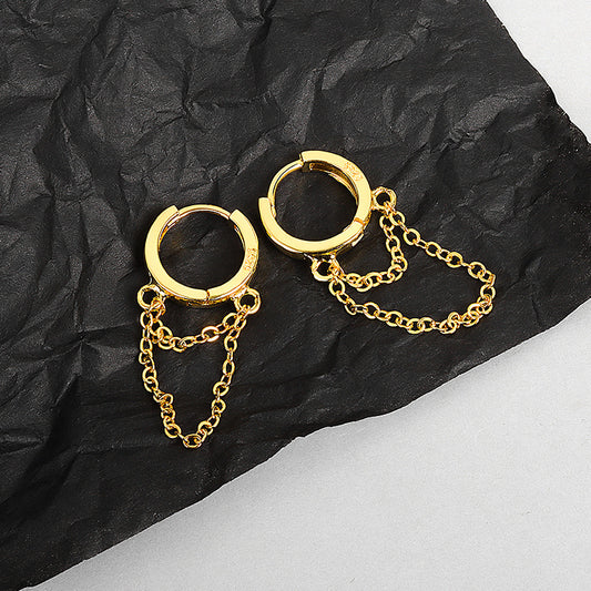 Ear Chain Female Tide Clip Personalized Advanced Rings