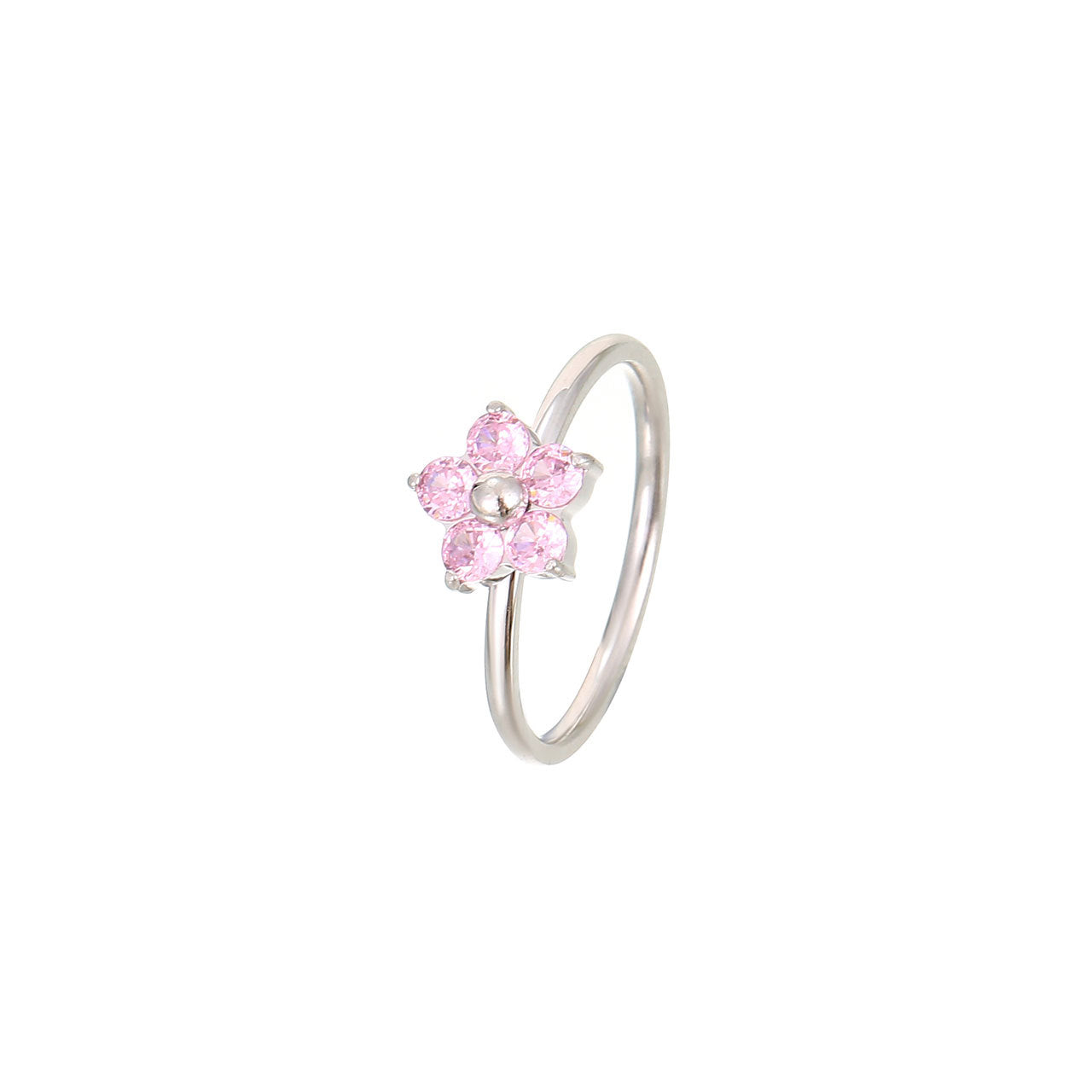 Flower Cold Style Personality High Sense Rings