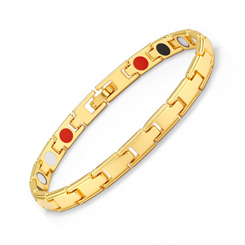 Women's Luxury Fashion Diamond Single Row Four Bracelet