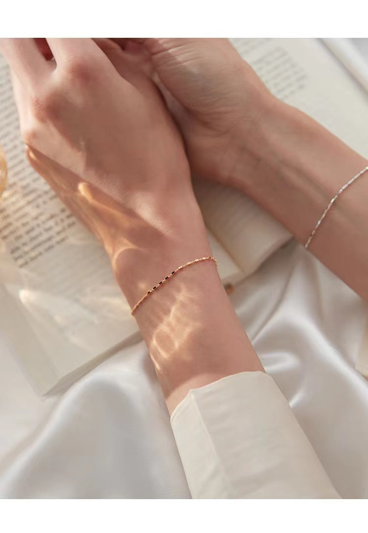 Female Versatile High Sense Personality Retro Box Chain Fashion Bracelets