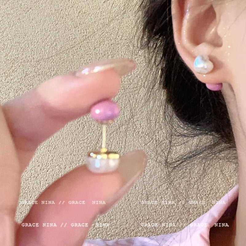 Women's Pearl Exquisite Minority High-grade Ear Sier Earrings