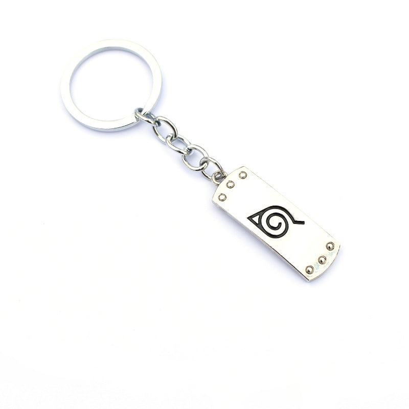 Attack Allen Giant Key Ninja Small Organization Red Cloud Notes Necklace