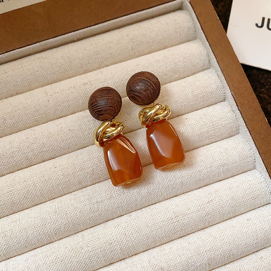 Women's Print Lovely Geometric Trendy Personality Light Luxury Earrings