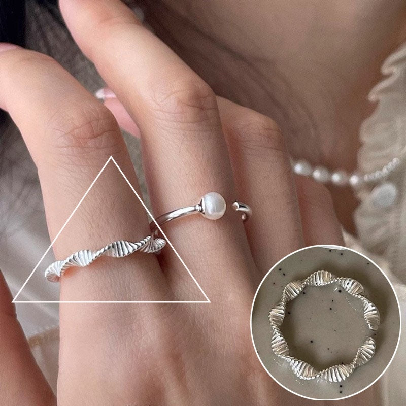 Roman Numeral Female Retro Fashion Chain Open Hip Hop Ring