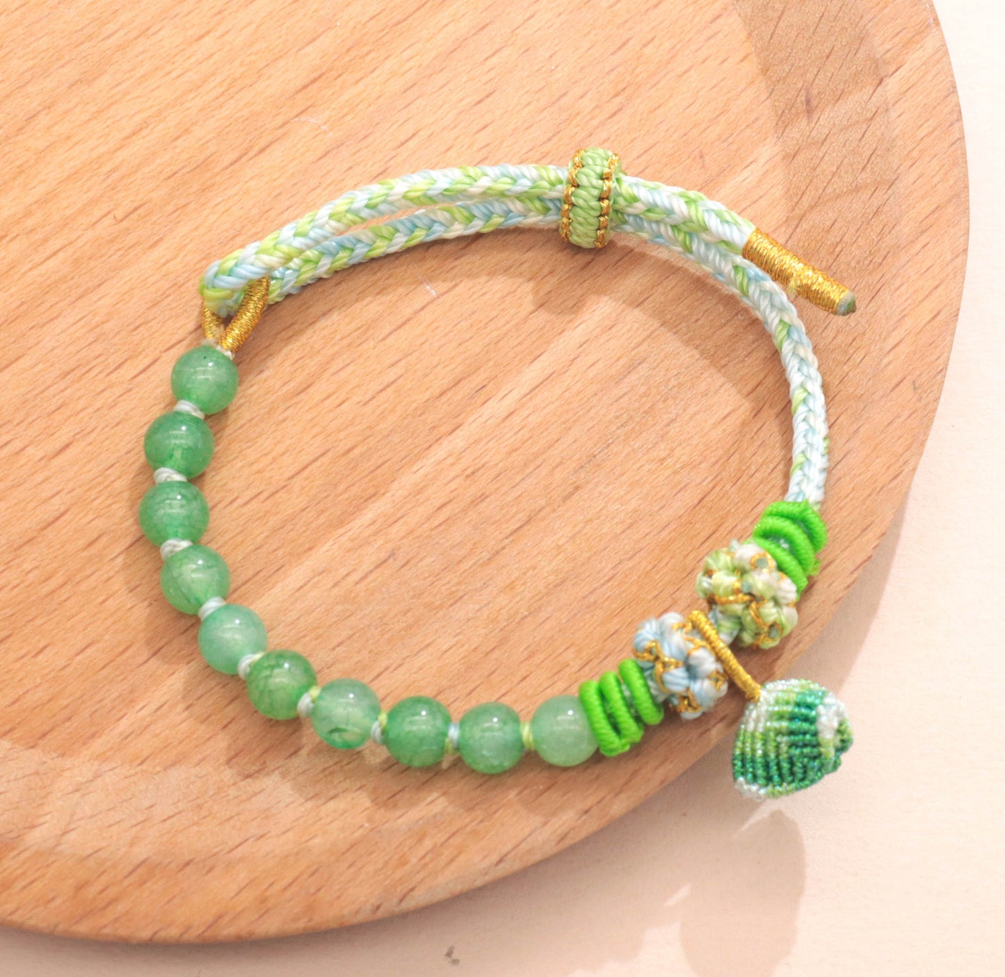 Festival Colorful Rope Carrying Strap Handmade Woven Bracelet