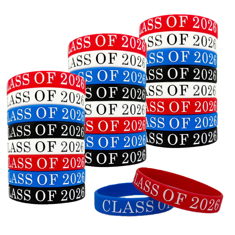 Graduation Party Gift Silicone Adult Activity Bracelet