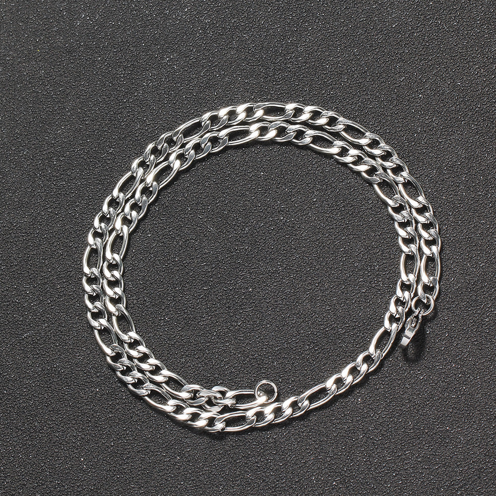 Steel Chain Hip Hop Ear Vacuum Necklace