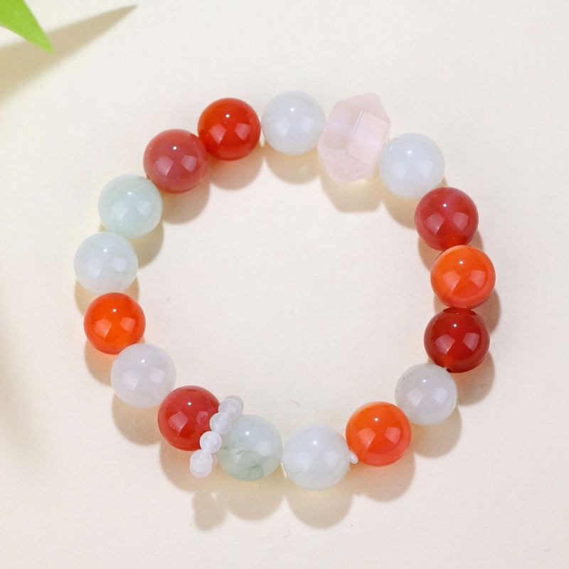 Women's & Men's Beaded For To Relieve Anxiety Natural Crystal Lucky Bracelet