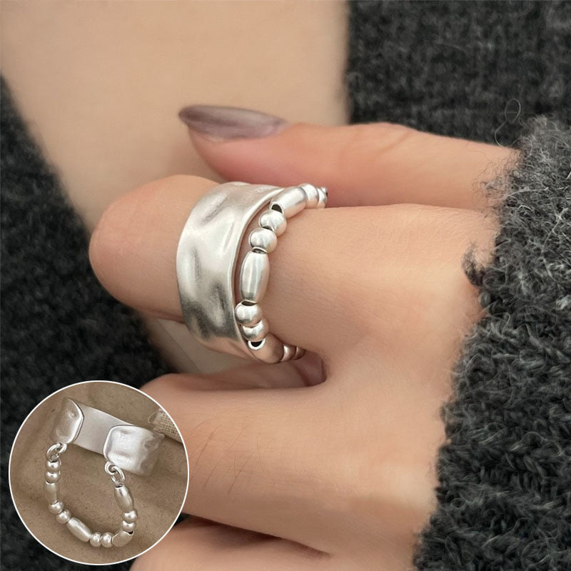 Women's Style Temperament Water Drop Retro Stylish Rings