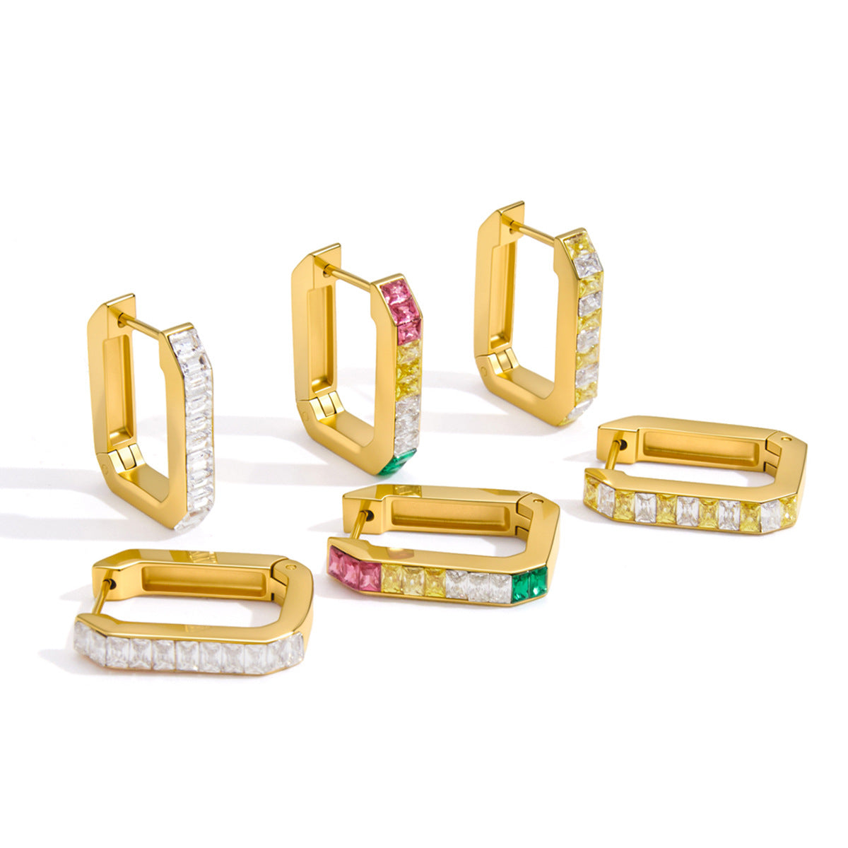 Zircon Unique Beautiful Light Luxury High Rings