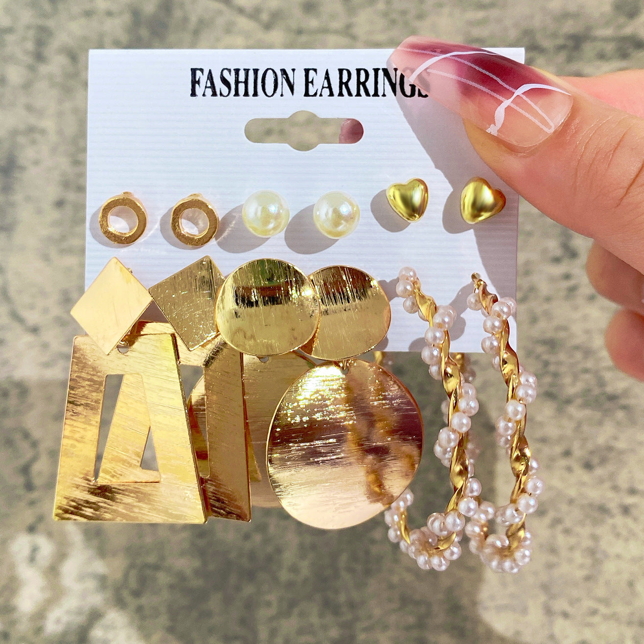 Women's Fashion Minimalism Temperament Wild Exaggerated Personalized Rings