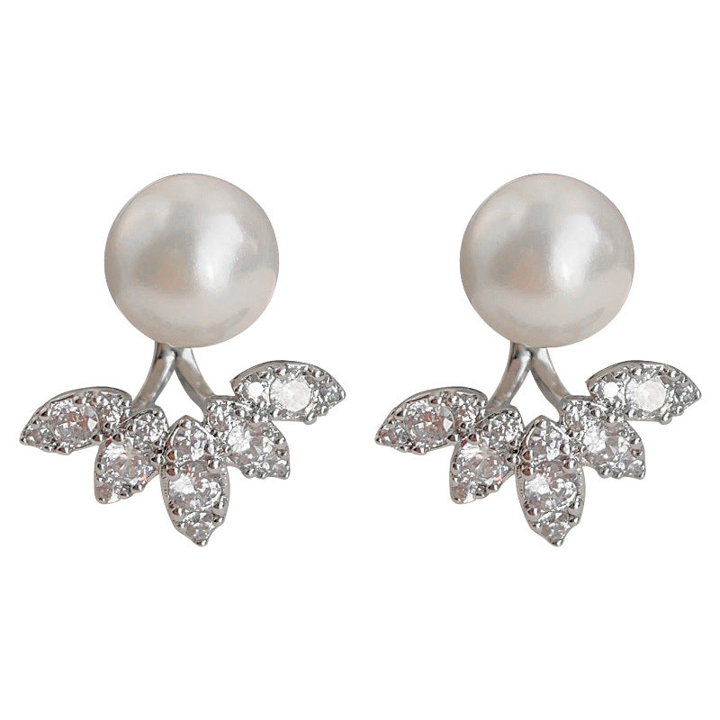 Your Eyes Very Slightly Inlaid Zircon One Style For Pearl Earrings