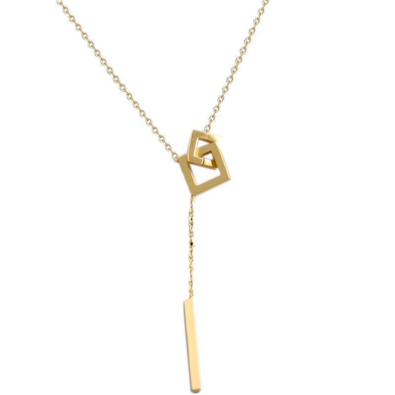 Women's Buckle For Summer Fashion Long Clavicle Necklaces