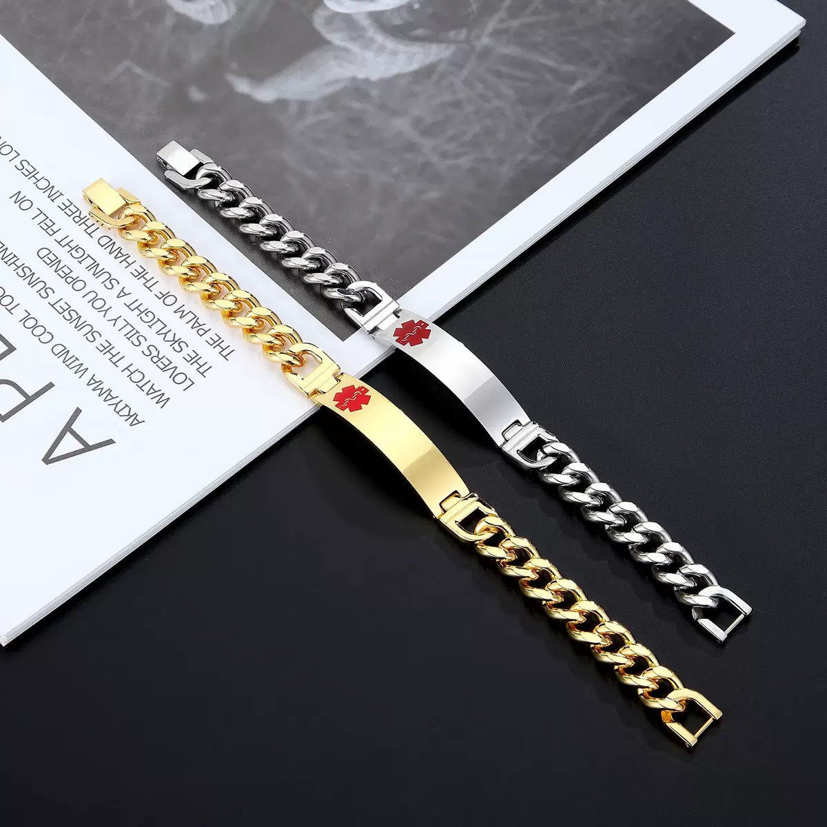 Men's Stainless Steel Trendy Light Luxury Creative Bracelets