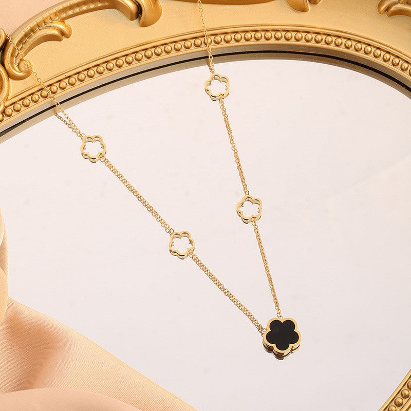 Women's Does Not Fade Temperament Entry Lux Necklaces