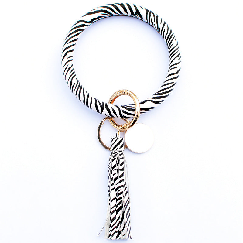 Christmas Pure Leather Key Creative Chain Bracelet