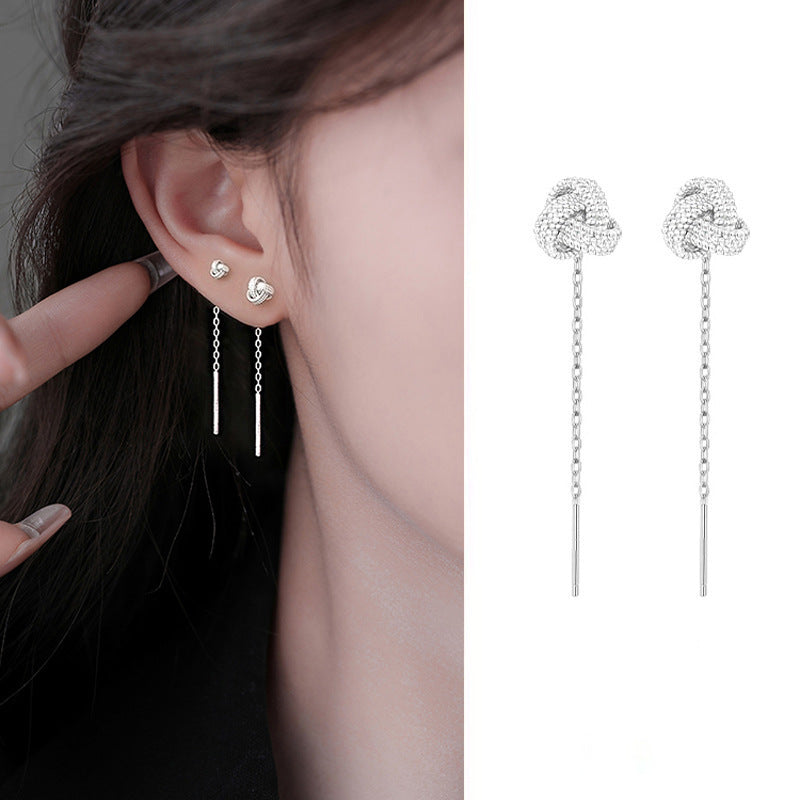 Luxury Elegant High-grade Knotted National Fashion Ear Line