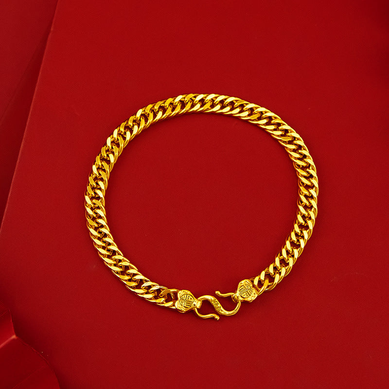 Chain Set Vietnam Placer Gold Plated Necklaces