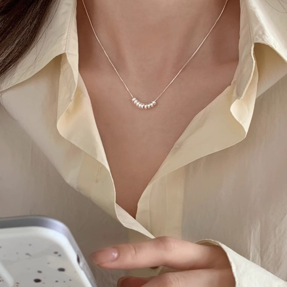 Women's Sier Light Luxury High-grade Design Clavicle Necklaces