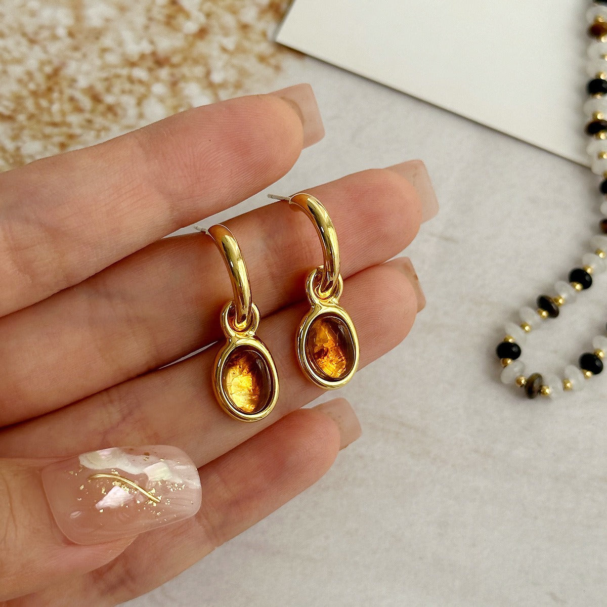 Women's Unique Design Style Ear Simple Personalized Earrings