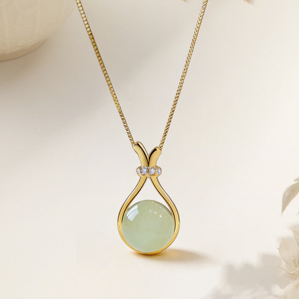 Women's Micro Inlaid Zircon Sun Star Moon Zodiac Clavicle Necklace