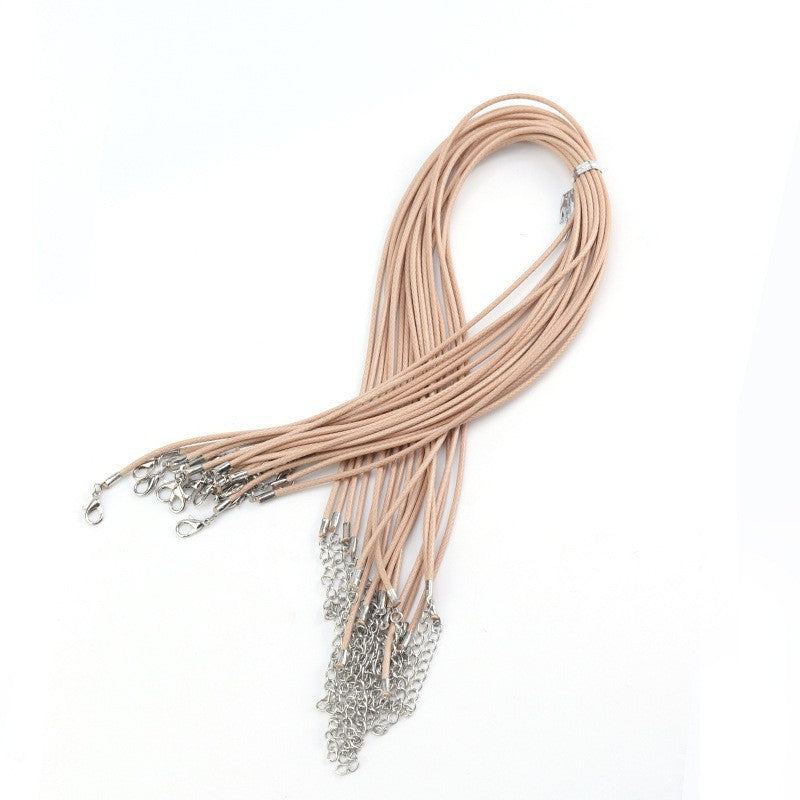 Line Leather String Colors Single Rope Pendants