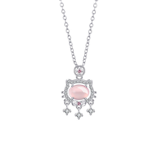 Cat Safety Lock Female Cute Kitten Clavicle Chain For Necklace
