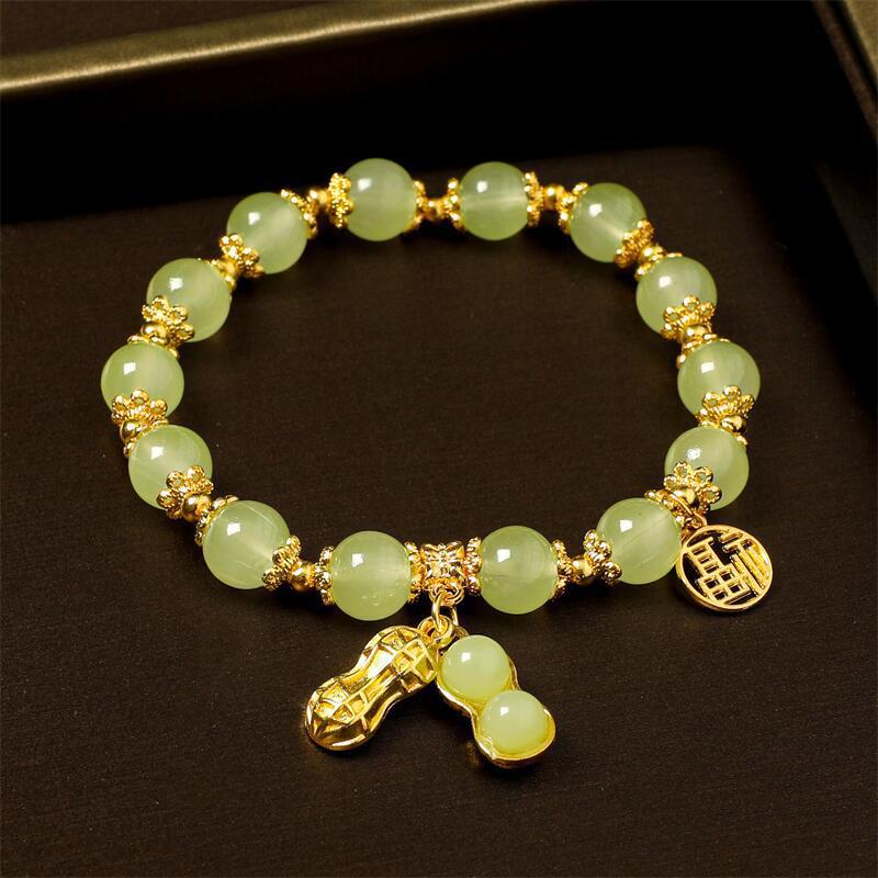 Thing Happened Peanut Female Imitation Jade Rabbit Bracelets