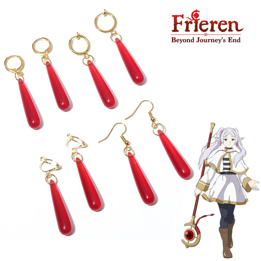 Fu Lillian Buried Around Anime Two-dimensional Cartoon Earrings