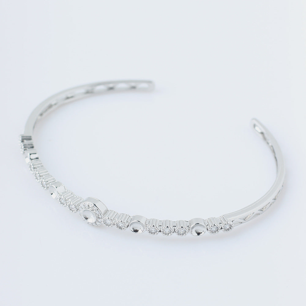 Frame Holder Transfer Beads Delicate Pearl Pot Cover Knob Bracelet