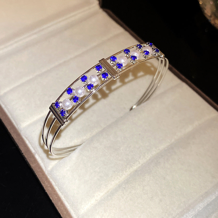 Women's Oval Leaf Small Fresh Gentle Temperament Light Luxury High Sense Bracelet