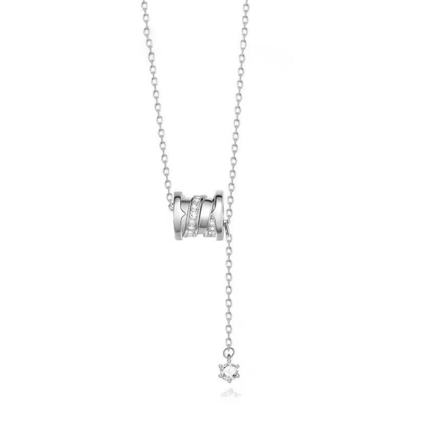 Point Full Series Female Bow Couple Design Clavicle Chain Sweater Necklaces