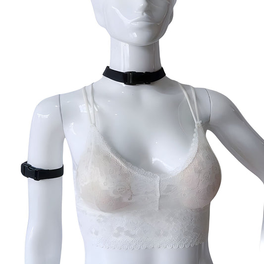 Women's & Men's Stretch Hand Strap Armband Arm Guard With Collar Adjustable Bracelet