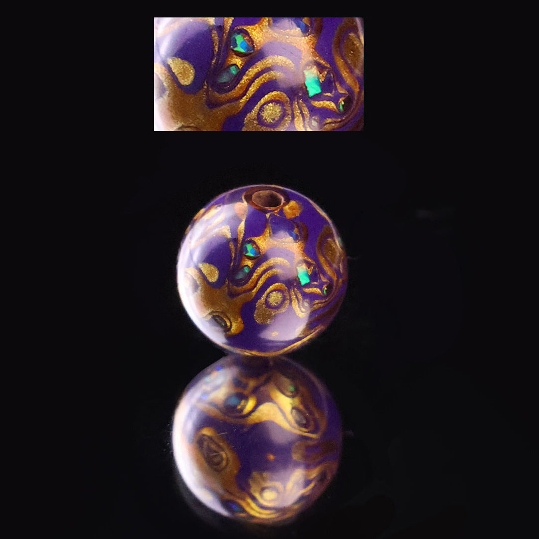 Paint Beads Opal Loose Wooden Beaded Rosewood Embryo Single Bracelets