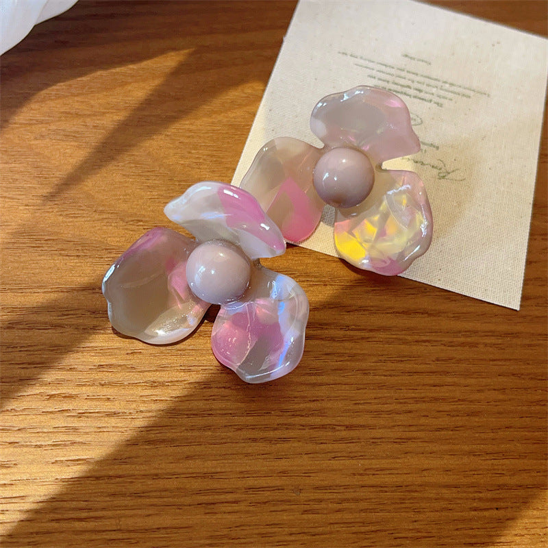Style Fresh Magic Beads Bright Flower Fashionable Rings
