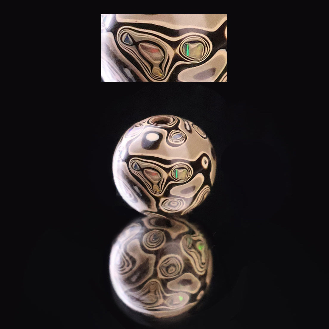 Paint Beads Opal Loose Wooden Beaded Rosewood Embryo Single Bracelets