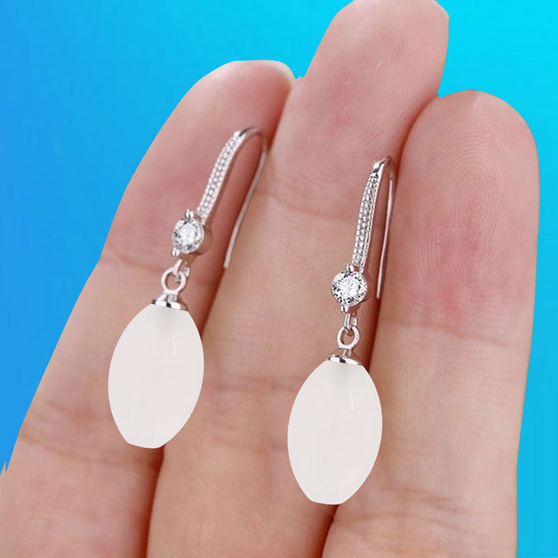 Women's Network Pearl Quality Assurance Ear Hook Earrings