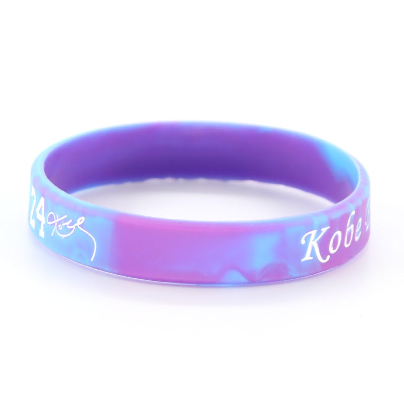 Basketball Silicone Rubber James Curry Harden Durant Bracelet
