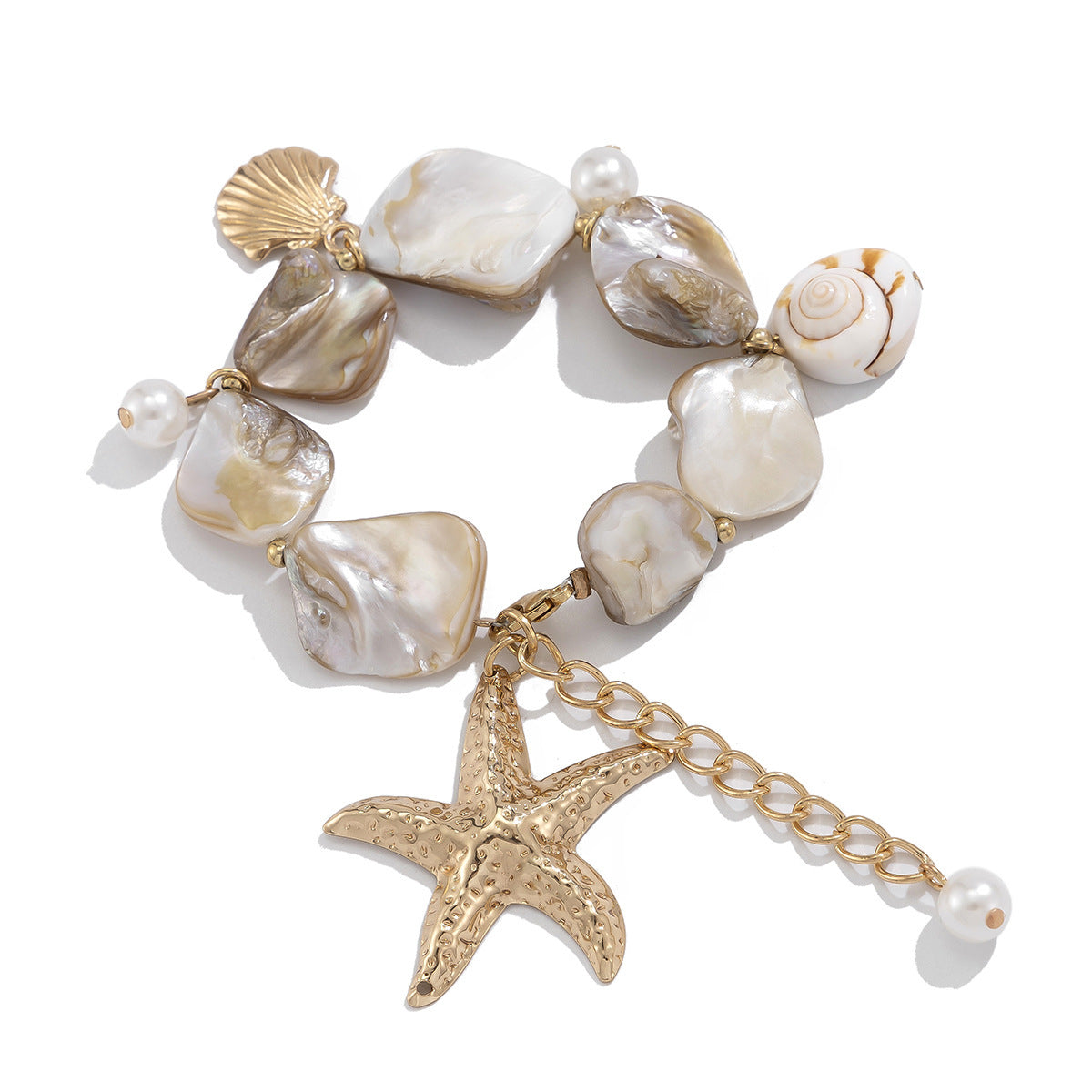 Wind Shell Patch Starfish Temperament Vacation Necklaces