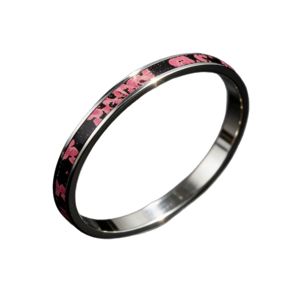 Snakeskin Genuine Leather Male Female Personality Metal Closed Special Bracelet