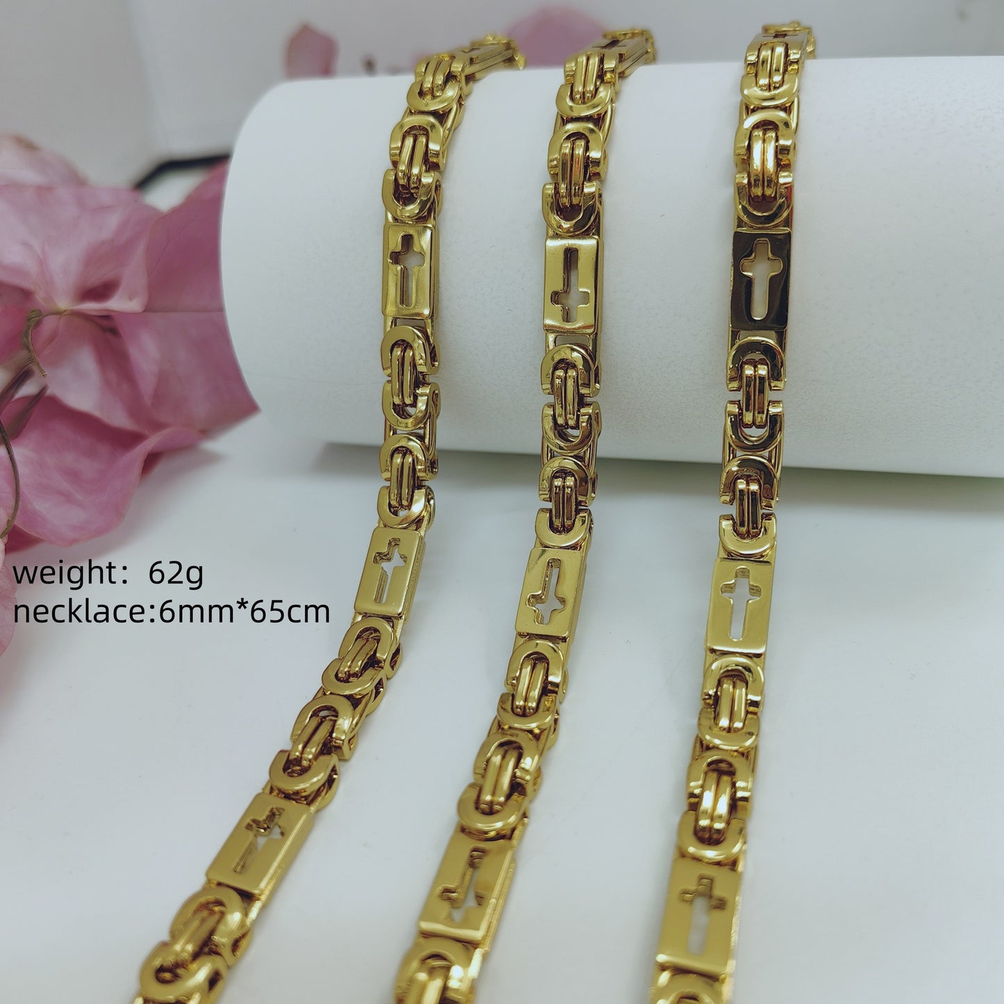 Fashion Trendy Unique Man's Stainless Steel Necklace