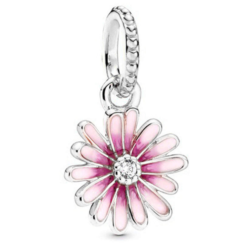 Innovative Stylish Pink Beaded Daisy Fashion Jewelry Accessories