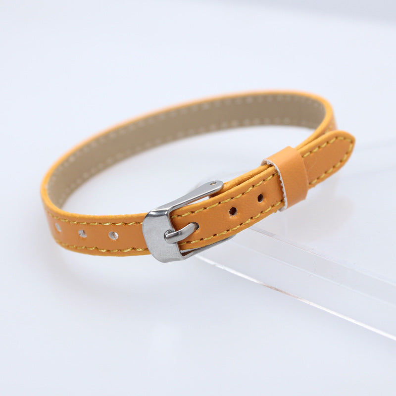 Imitation Leather Wrist Strap Personality Hand Wearable Bracelet