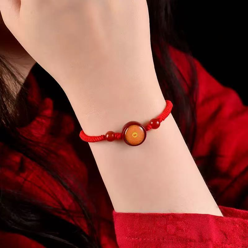Cinnabar Carrying Strap Snake Life Mantra Green Tara Bracelet