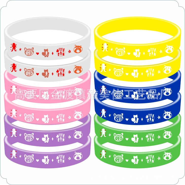 Cartoon Silicone Anime Surrounding The Game Wrist Bracelets