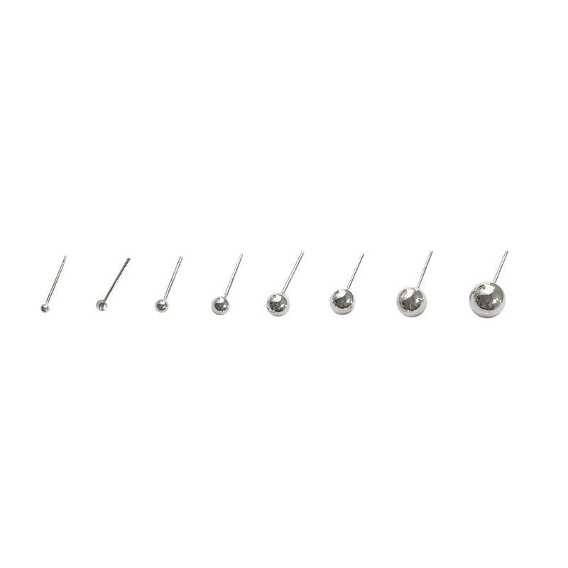 Glossy Ball Cold Style Beanie Straight Rings
